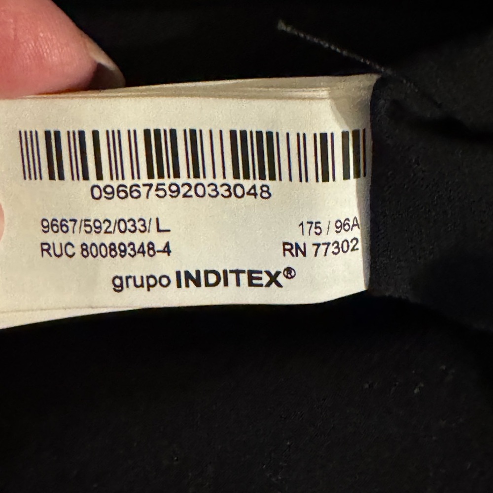 Zara Black Sequins Mini Dress-Made In Morroco - Picture 11 of 12